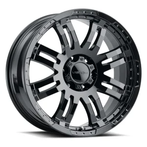Vision Wheel HD – 375 WARRIOR – Silver – 13″x4.5″ 0mm – All weather Wheels – 375VT3465MPS0